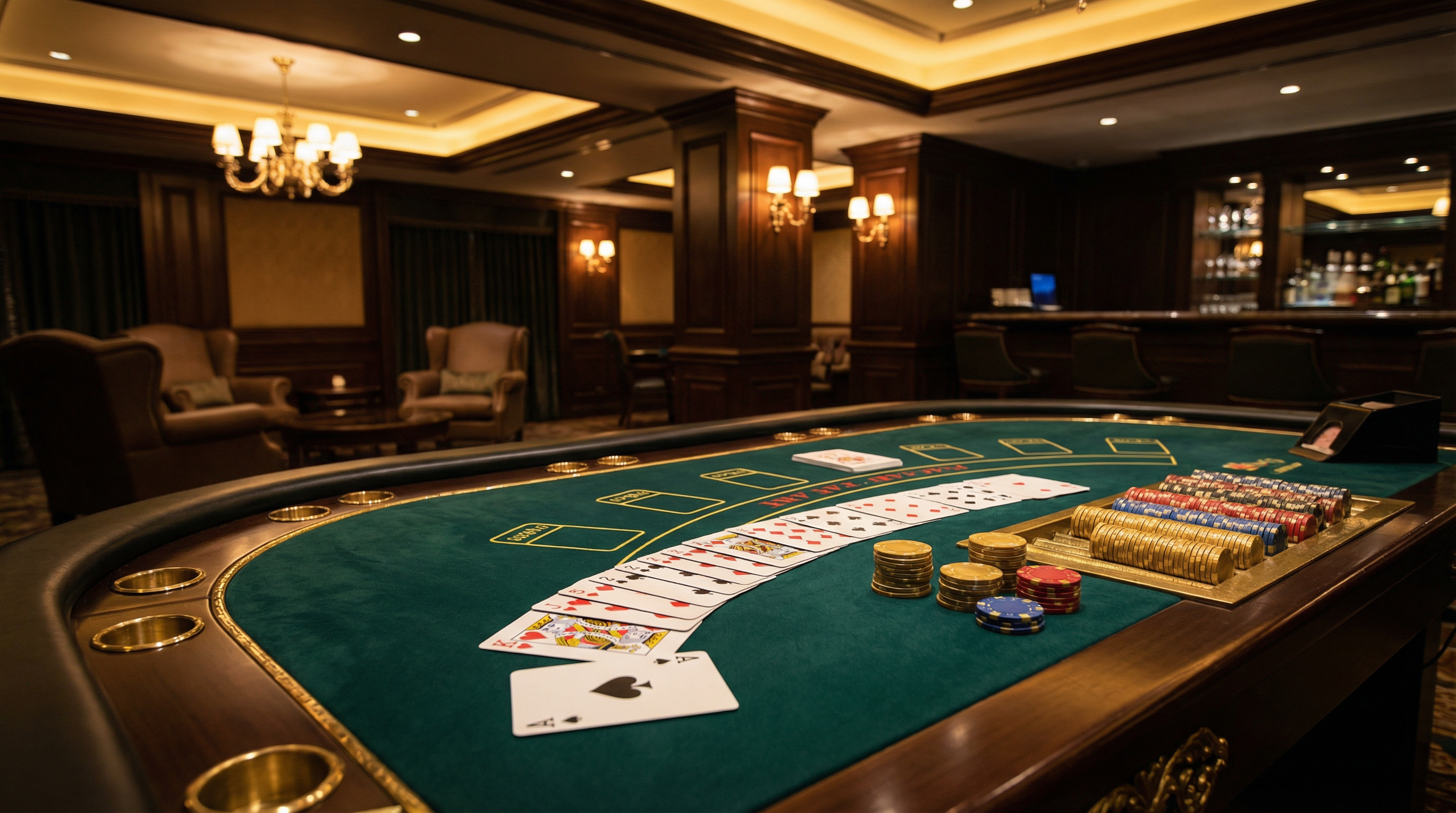 豪华百家乐游戏桌